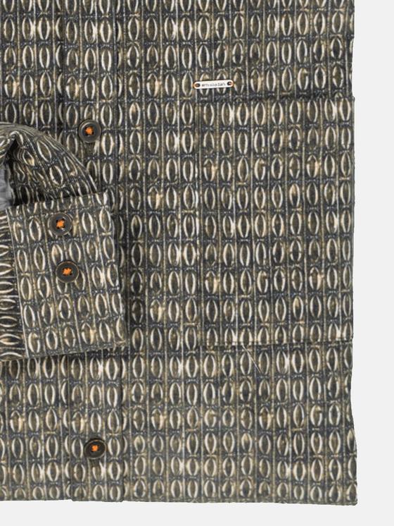 emilio adani Herren Hemd langarm in Khaki emilio adani Herren Hemd langarm in Khaki