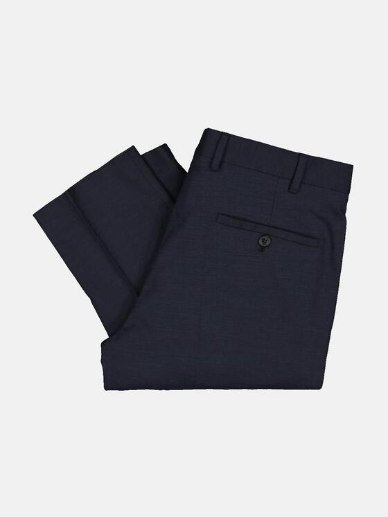emilio adani Herren Anzug-Hose slim fit in Indigoblau emilio adani Herren Anzug-Hose slim fit in Indigoblau