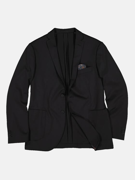 emilio adani Herren Anzugsakko slim fit in Schwarz emilio adani Herren Anzugsakko slim fit in Schwarz