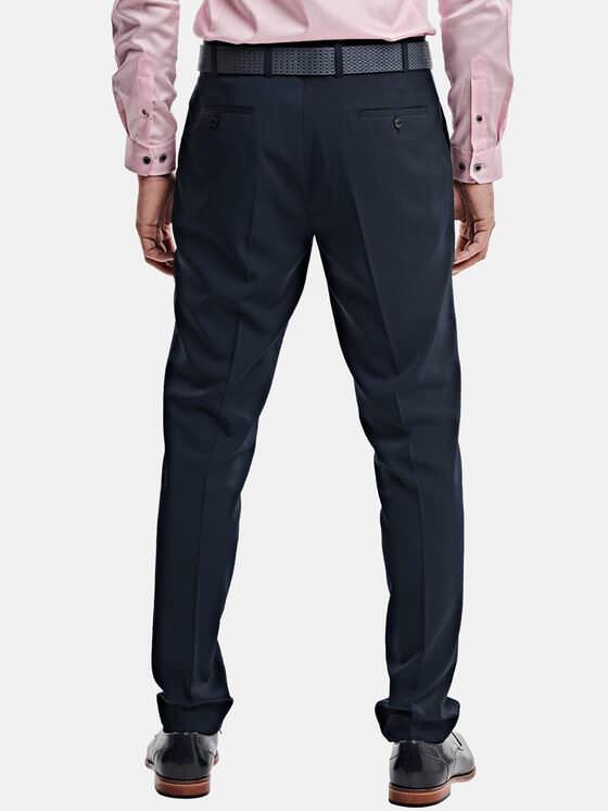 emilio adani Herren Anzughose slim fit in Saphirblau emilio adani Herren Anzughose slim fit in Saphirblau