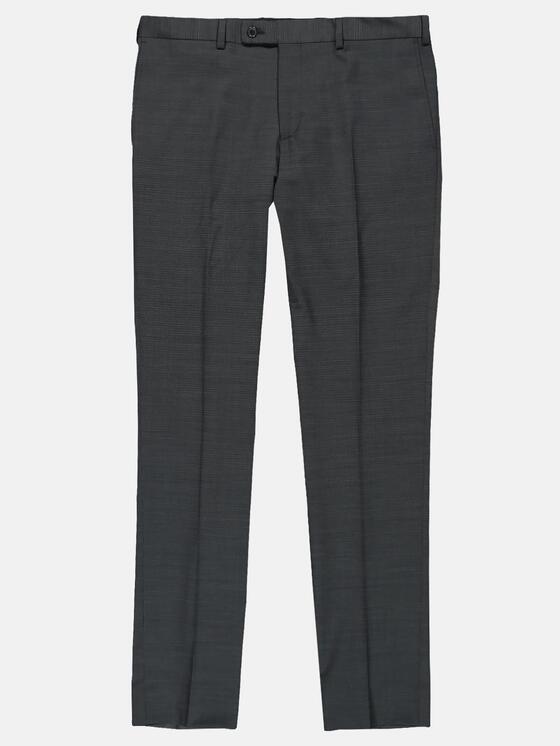 emilio adani Herren Ministruktur Anzughose slim fit in Granitgrau emilio adani Herren Ministruktur Anzughose slim fit in Granitgrau