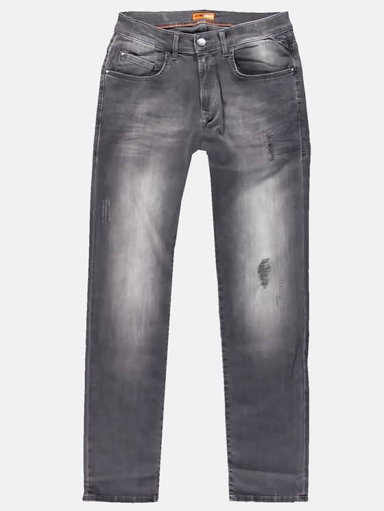 emilio adani Super Stretch Jeans mit Destroy Effekten emilio adani Super Stretch Jeans mit Destroy Effekten