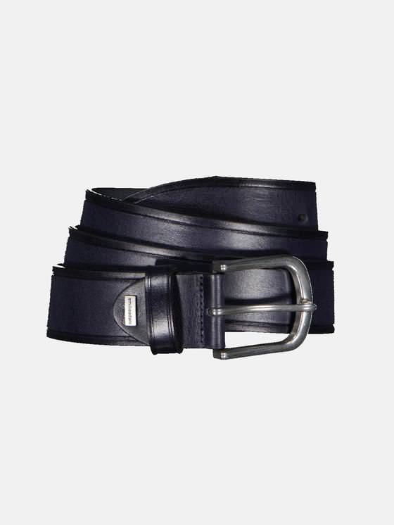 emilio adani Herren Ledergürtel in Saphirblau emilio adani Herren Ledergürtel in Saphirblau