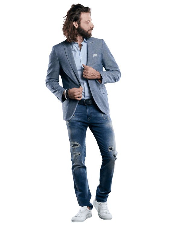 emilio adani Dezent gestreiftes Sommer-Sakko emilio adani Dezent gestreiftes Sommer-Sakko