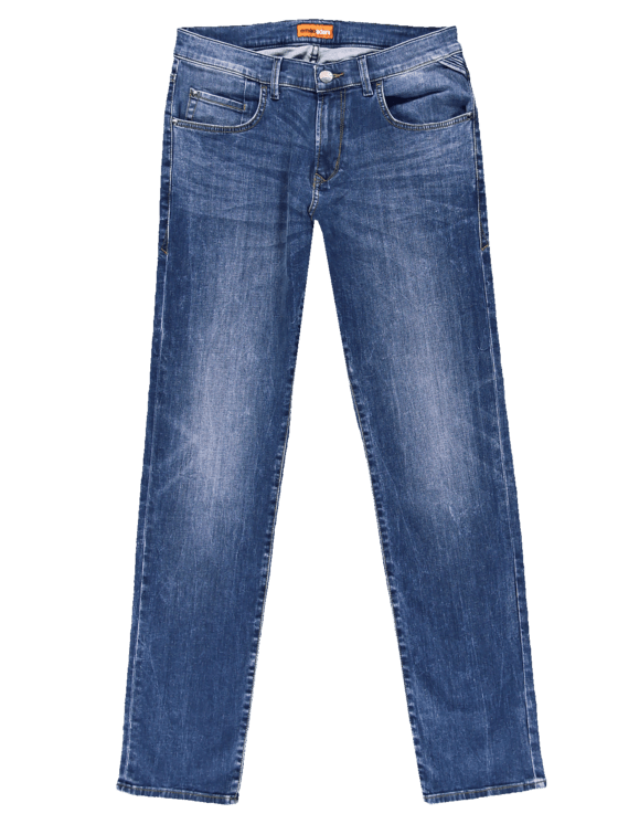 emilio adani Modisch gewaschene Jeans mit schmaler Passform emilio adani Modisch gewaschene Jeans mit schmaler Passform