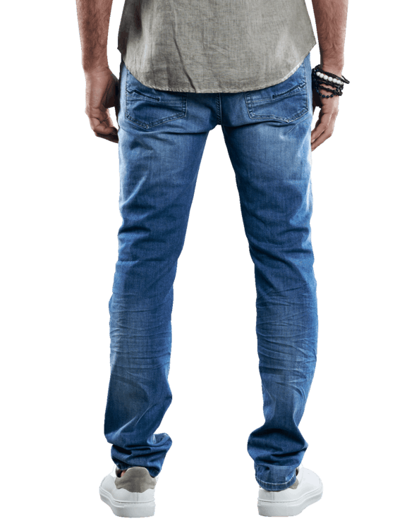 emilio adani Stretch Denim mit Washed-Out Effekt emilio adani Stretch Denim mit Washed-Out Effekt