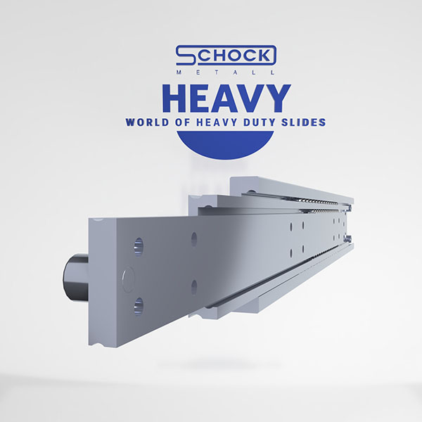 Image HEAVY Telescopic Rails