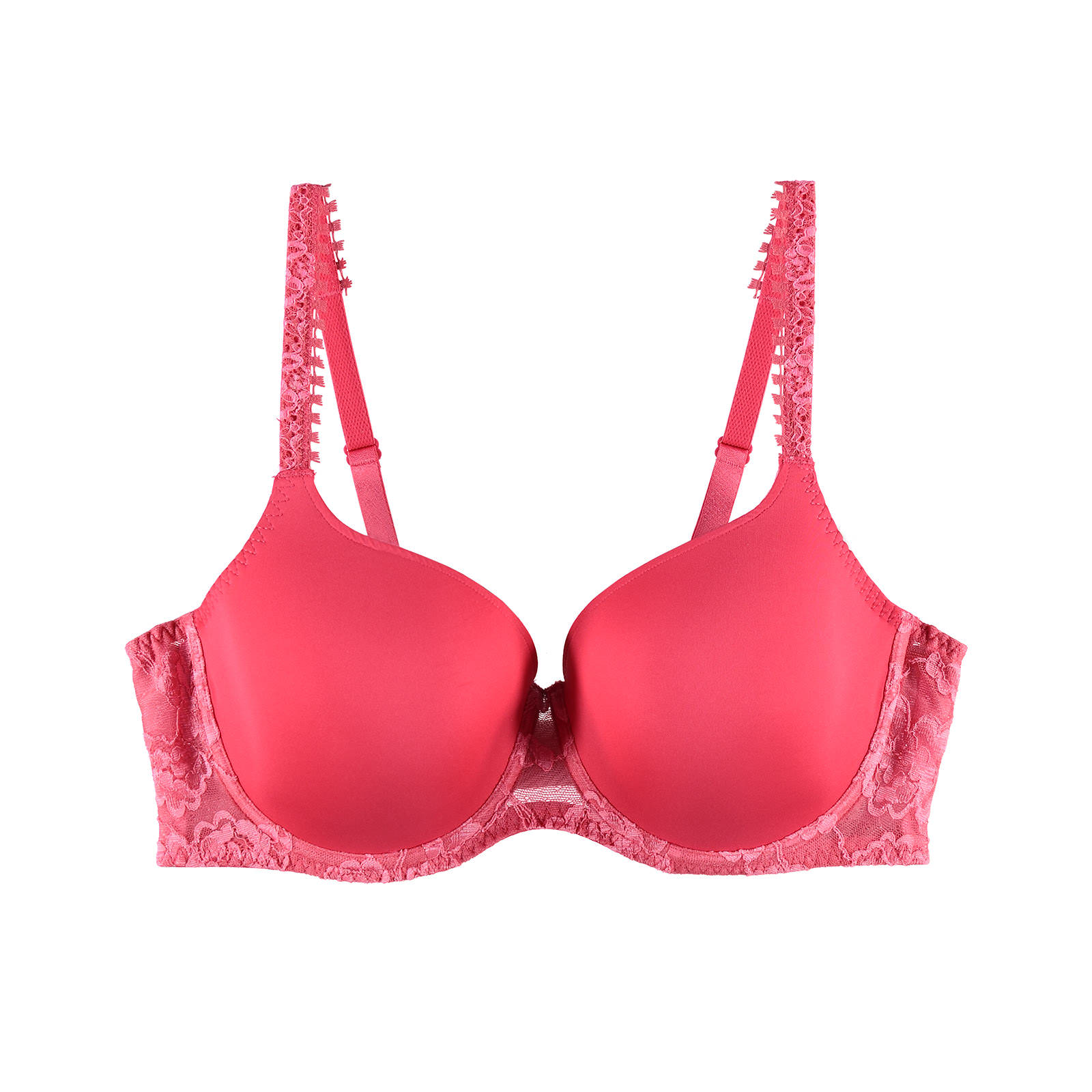 reggiseno color corallo
