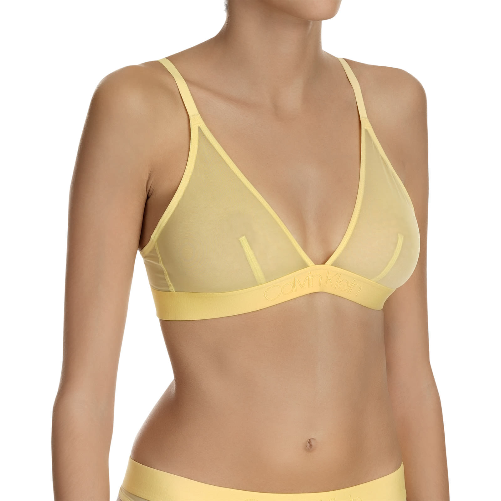 CALVIN KLEIN BH TONAL MESH Gelb Beldona