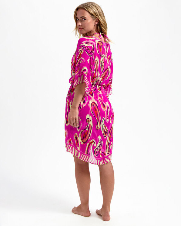 POPPING PAISLEY, , large