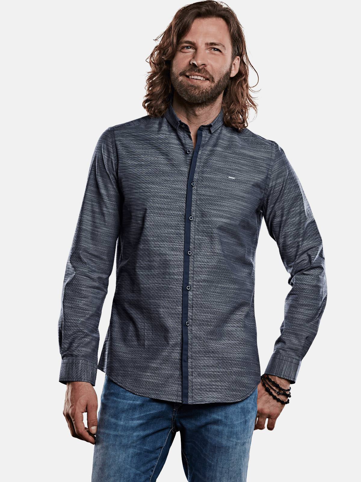 Hemd mit schmalem kragen Clearance