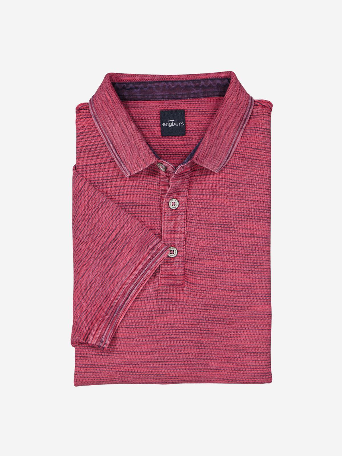 Herren engbers Polo-Shirt meliert in Pink kaufen 36990 | engbers