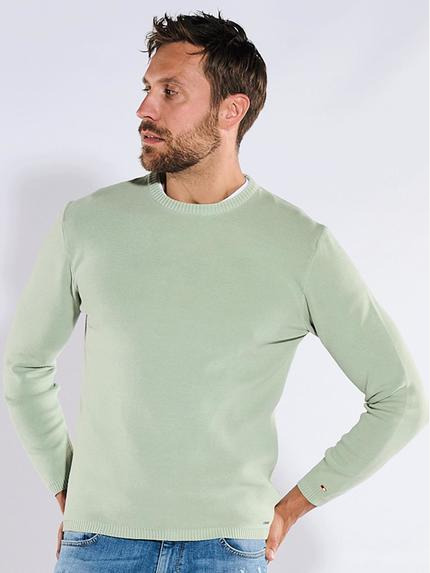 emilio adani Herren Pullover regular Grün 36272