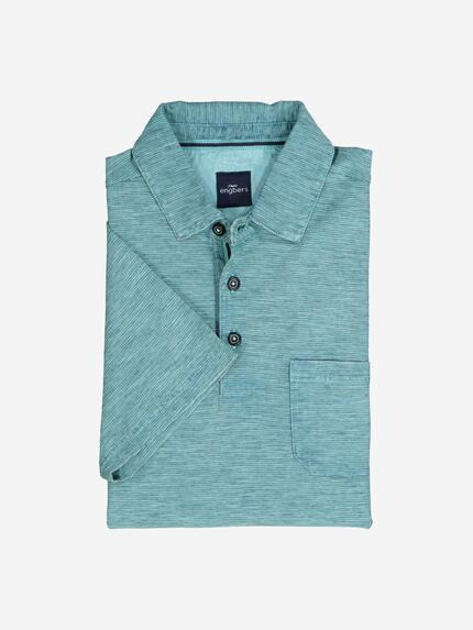 engbers Polo-Shirt regular Gruen