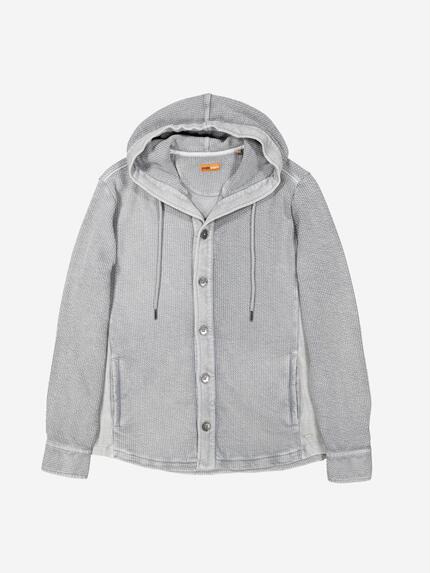 emilio adani Herren Sweatjacke regular Grau 37287