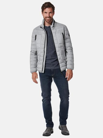 engbers Herren Steppjacke regular Grau 35176