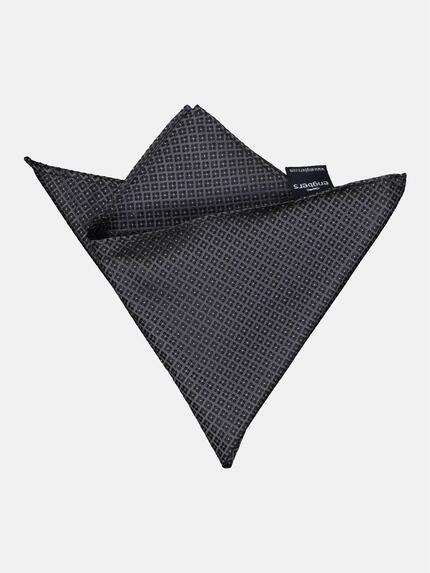 Engbers Herren Einstecktuch Strukturiert - Seiden Einstecktuch 27x27 Cm