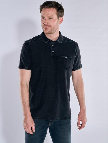 engbers Polo-Shirt regular Schwarz