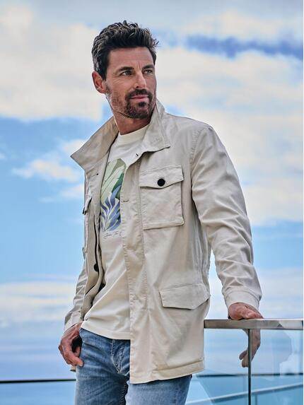 Jacke im Fieljacket Design