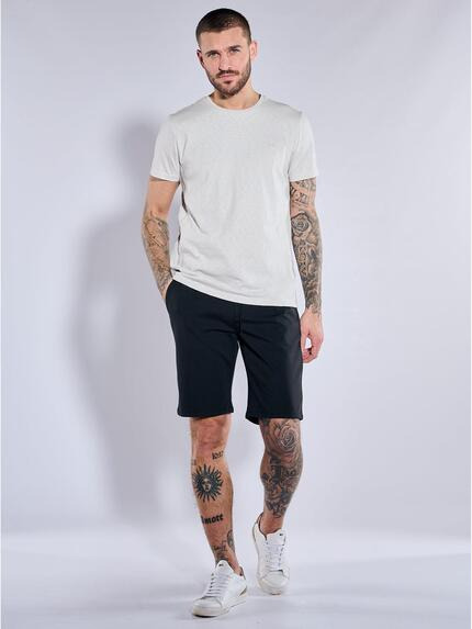 emilio adani Herren T-Shirt strukturiert Grau 36975