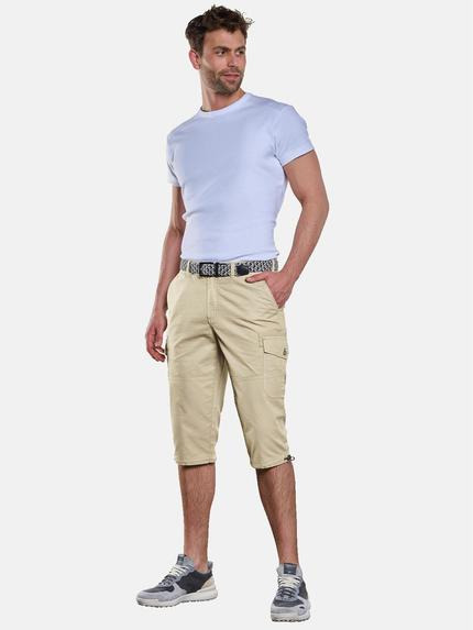 engbers Herren Capri-Hose mit seitlichen Taschen Beige 33240