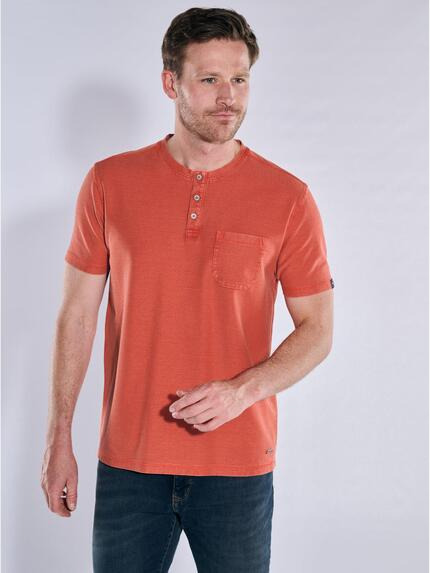 engbers Henley-Shirt regular Orange