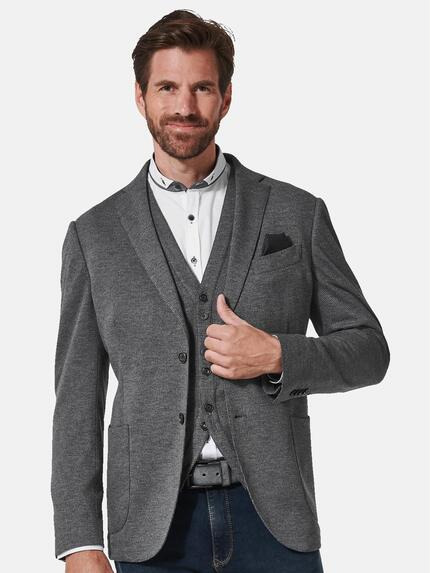 engbers Herren Sakko slim fit Grau 35259