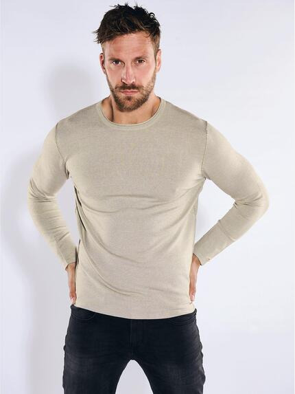 emilio adani Pullover uni Beige