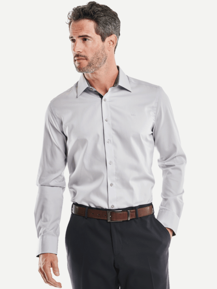 engbers Herren Hemd "My Favorite" in Grau 27470