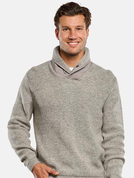 engbers Herren Pullover Grau 34045