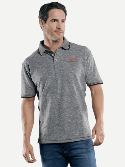 engbers Herren Poloshirt in Grau 29209