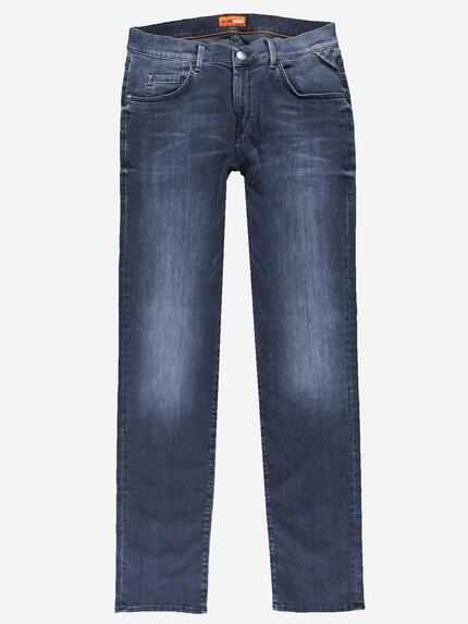 emilio adani Herren Super-Stretch-Jeans slim fit Blau 37358