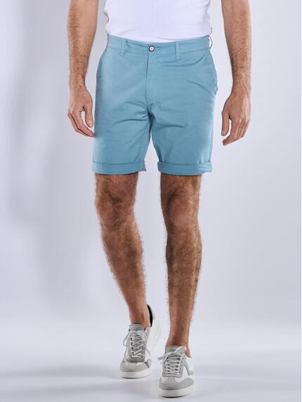 engbers Chino-Bermuda regular Petrolblau