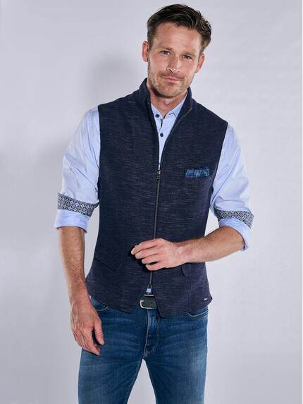 Engbers Herren Sakko-Weste Slim Fit - Elegante Business Weste