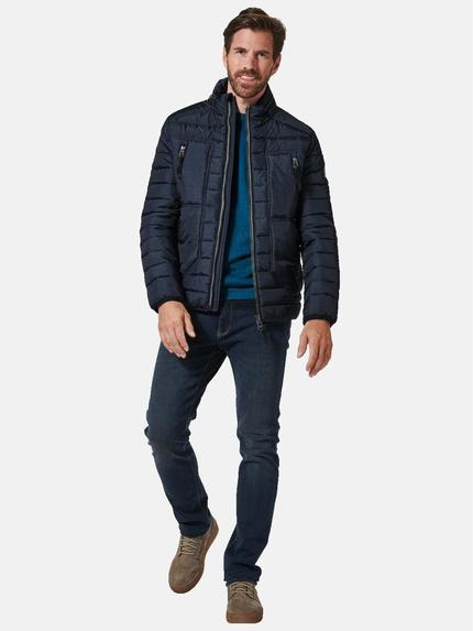 engbers Herren Steppjacke regular Blau 35431