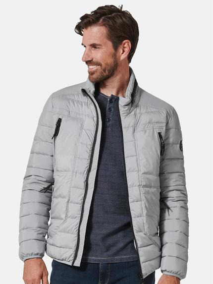 engbers Herren Steppjacke regular Grau 35176