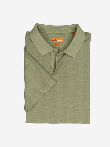 emilio adani Polo-Shirt strukturiert Khaki