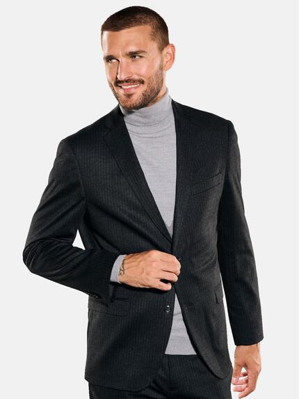 emilio adani Herren Anzug-Sakko slim fit Blau 35388