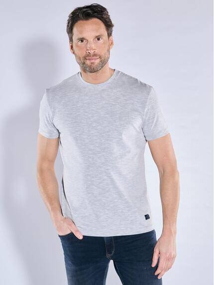 Engbers Herren T-Shirt Uni 38973 - Baumwolle Basic Mit Statement-Print