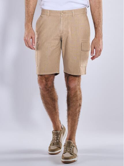 engbers Cargo-Bermuda regular Khaki