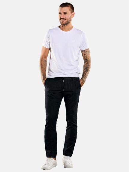 emilio adani Herren Chino slim fit Grau 35185