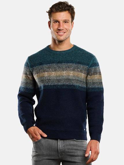 BRANDIT Pullover in Blau für Herren Herren Bekleidung Pullover und Strickware Sweatjacken 