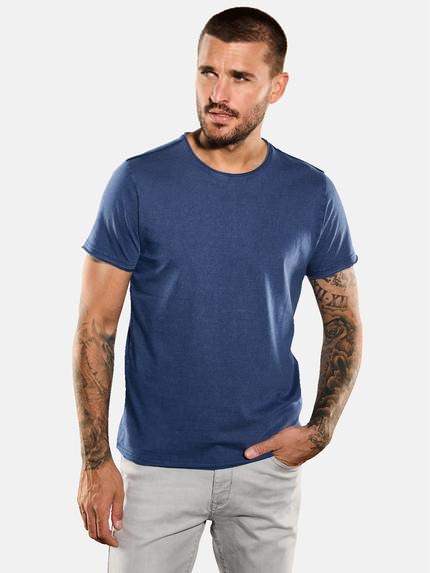 emilio adani T-Shirt uni Brilliantblau