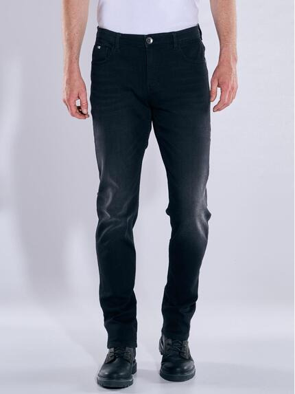 engbers Super-Stretch-Jeans regular Schwarz