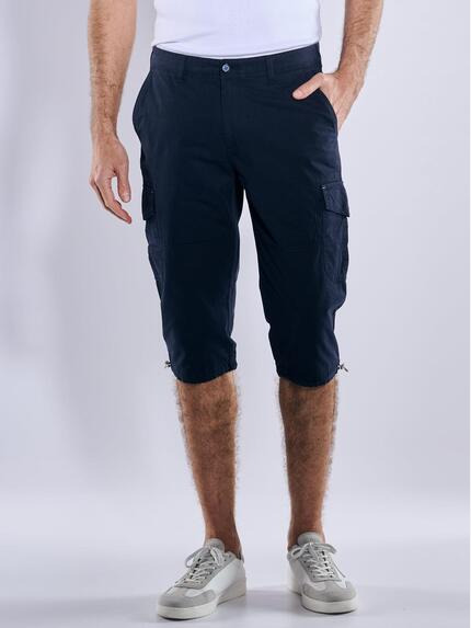 engbers Capri-Hose slim fit Saphirblau