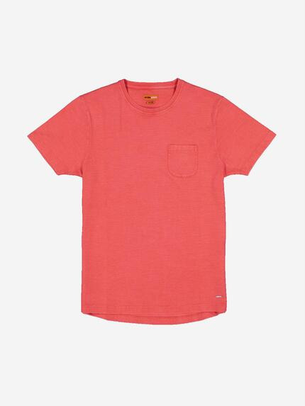 emilio adani Herren T-Shirt strukturiert Rot 36339