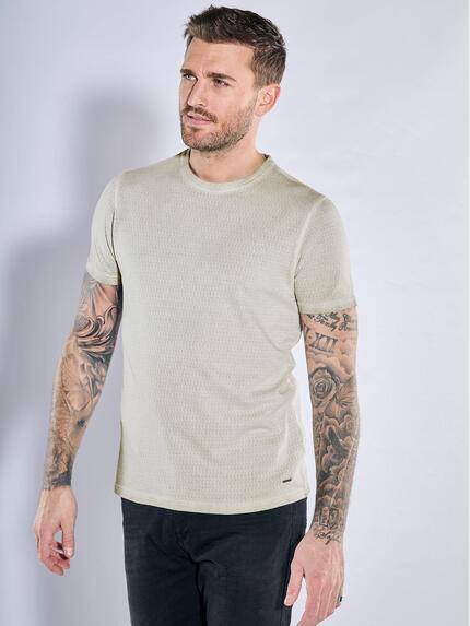 T-Shirt strukturiert