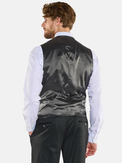 Engbers Herren Herren Sakko-Weste Regular, Hellgrau, 38247
