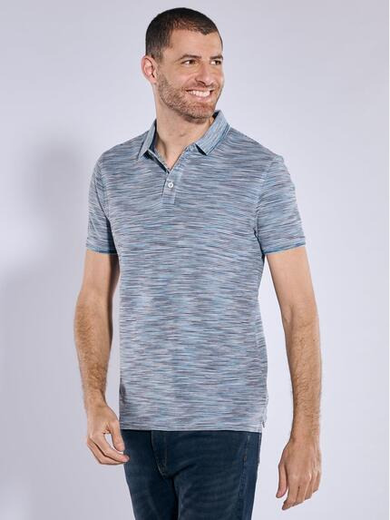 engbers Polo-Shirt meliert Grau