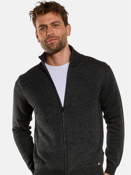 engbers Herren Strickjacke Grau 32936